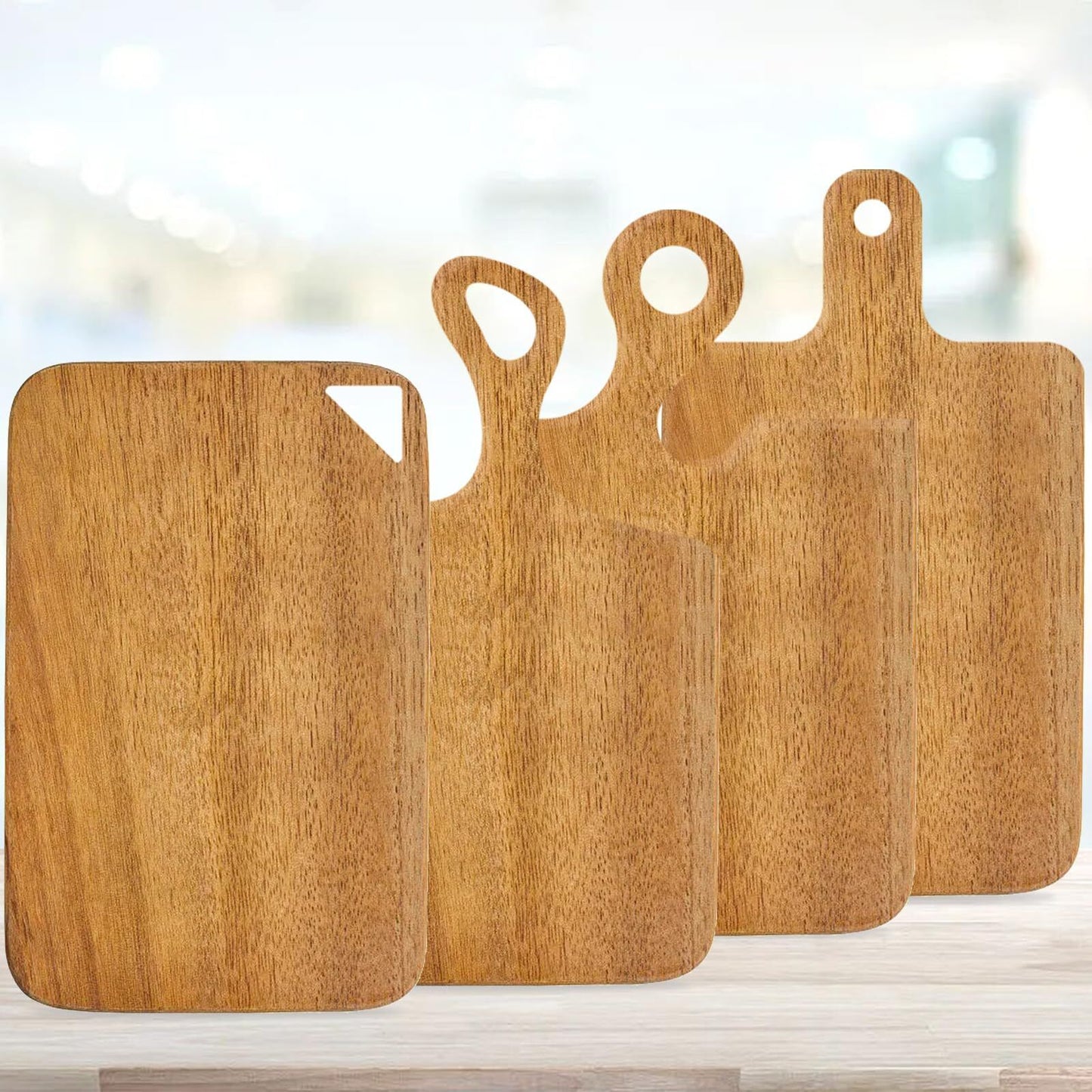 4Pk Router Templates Charcuterie Board Handle Templates for Kitchen Woodworking